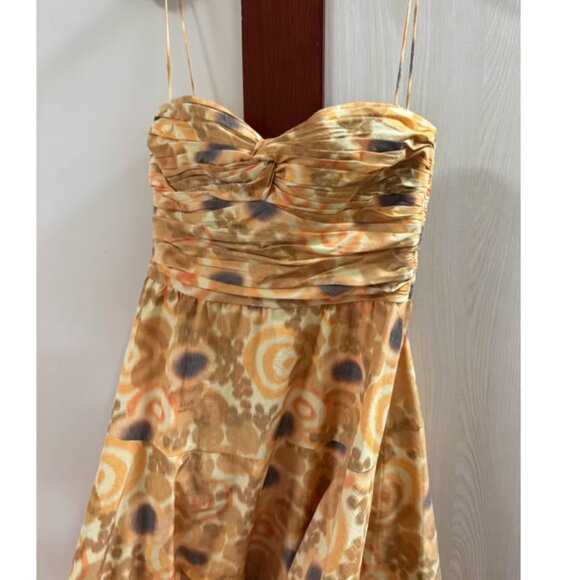 Alexis Imilia Maxi Dress Gown M/L Sahara Floral Cocktail Wedding Event Vacation - Picture 6 of 11